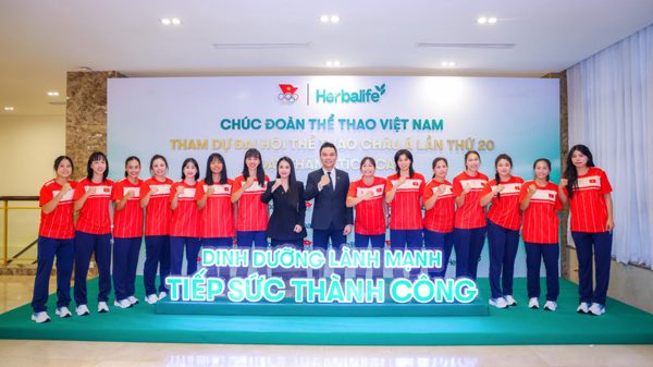 Herbalife Việt Nam tiếp sức Đoàn Thể thao Việt Nam dự ASIAD 20