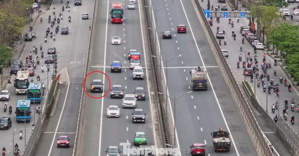 Hiện trạng Vành đai 3 trên cao trước đề xuất bỏ làn khẩn cấp