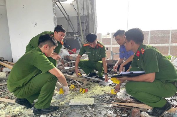 Hiện trường vụ nổ dãy nhà trọ khiến 1 người tử vong, 3 người bị thương ở Phú Thọ