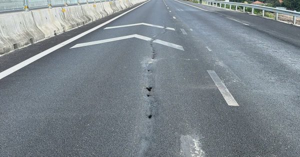 Hiện tượng nứt, lún cục bộ trên cao tốc Biên Hòa - Vũng Tàu