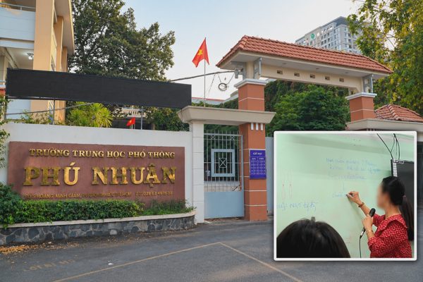 Hiệu trưởng nêu lý do lớp học 3 ngày không có bảng, phải viết lên tường