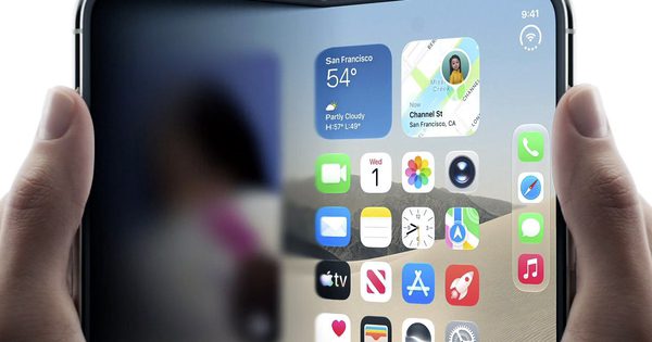 Hiệu ứng mở màn hình của iPhone Duo tạo nên xu hướng mới