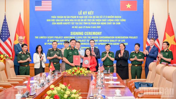Hoa Kỳ bổ sung hàng trăm triệu USD cùng Việt Nam khắc phục hậu quả chất độc hóa học/dioxin sau chiến tranh