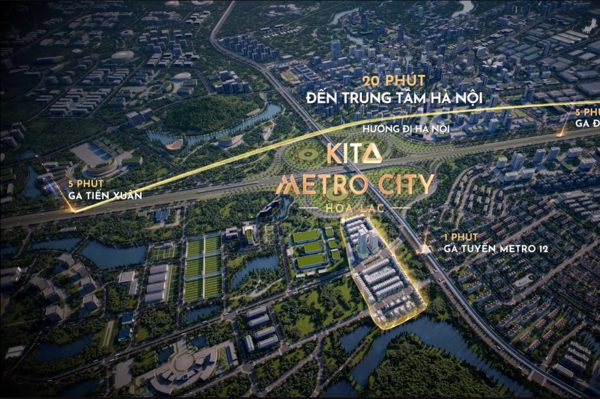 Hòa Lạc trước cơ hội bứt phá cùng làn sóng Metro và đô thị TOD