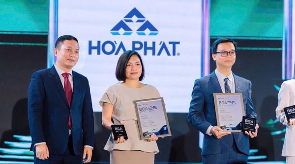 Hòa Phát lọt Top 10 Thương hiệu mạnh Việt Nam và Thương hiệu Việt vươn tầm thế giới 2026