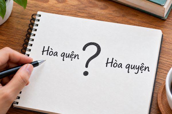 Hòa quện hay hòa quyện, từ nào mới đúng chính tả?