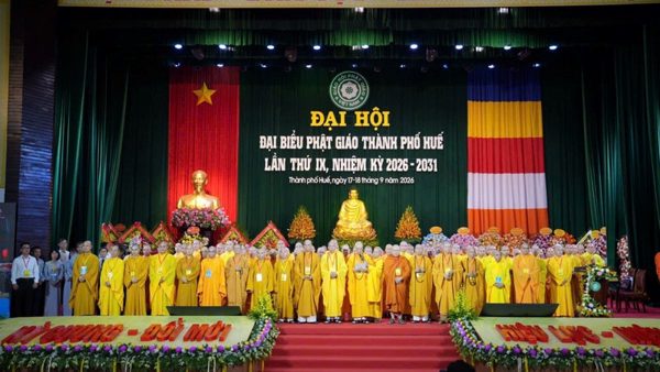 Hòa thượng Thích Huệ Phước được suy cử tân Trưởng ban Trị sự Giáo hội Phật giáo thành phố Huế