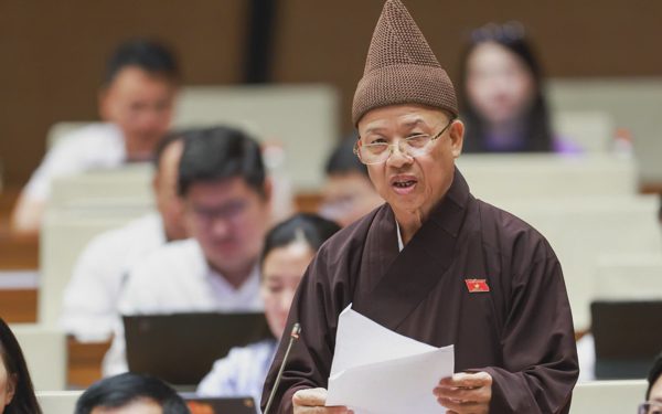 Hòa thượng Thích Thanh Quyết nói dự Luật Hiến, lấy, ghép mô, tạng 'rất nhân đạo, rất từ bi'