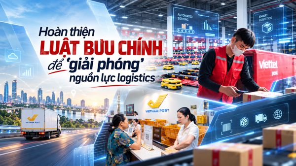 Hoàn thiện Luật Bưu chính để 'giải phóng' nguồn lực logistics