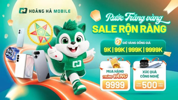 Hoàng Hà Mobile triển khai chương trình Trung Thu, khách mua hàng có cơ hội trúng vàng 9999