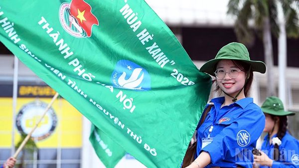 Hoạt động "Thanh niên tình nguyện hè" 2026 tại các xã, phường biên giới đạt hơn 87 tỷ đồng