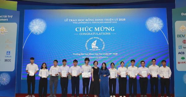 Học bổng Đinh Thiện Lý: Gieo mầm xanh thiện nguyện