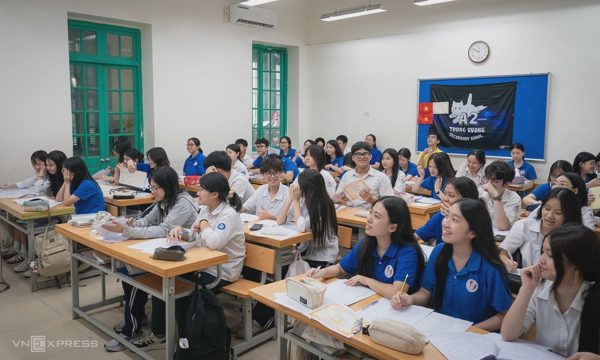 Học sinh lớp 5, 9, 12 thi cuối kỳ bằng đề chung của Sở Giáo dục và Đào tạo