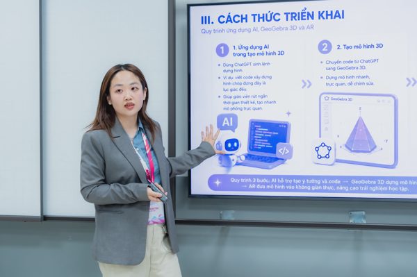 Học Toán trực quan hơn nhờ AI và AR