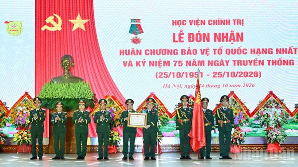 Học viện Chính trị phải đi đầu trong đào tạo cán bộ chính trị, phát triển lý luận, tổng kết thực tiễn