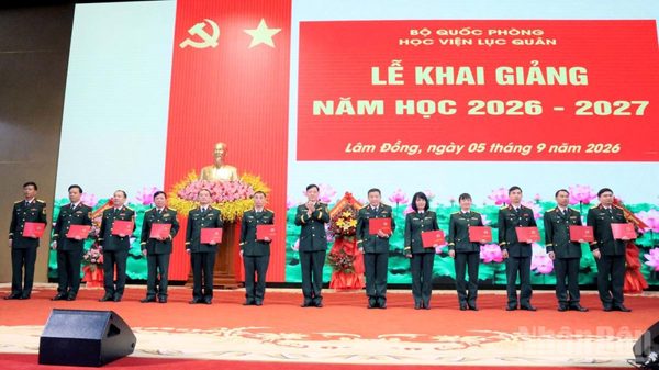 Học viện Lục quân khai giảng năm học 2026-2027