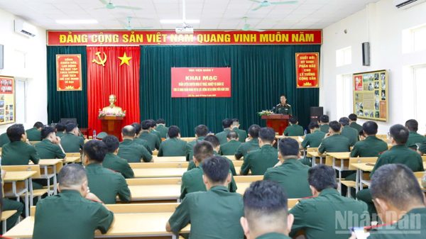 Học viện Quân y huấn luyện sát thực tế cho sĩ quan quân nhân dự bị