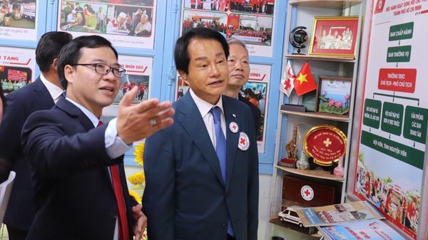 Hội Chữ thập đỏ Thành phố Hồ Chí Minh và thành phố Incheon (Hàn Quốc) đẩy mạnh hợp tác nhân đạo