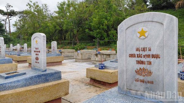 [Hỏi-Đáp] Thủ tục "Xác định danh tính hài cốt liệt sĩ còn thiếu thông tin bằng phương pháp thực chứng" như thế nào?