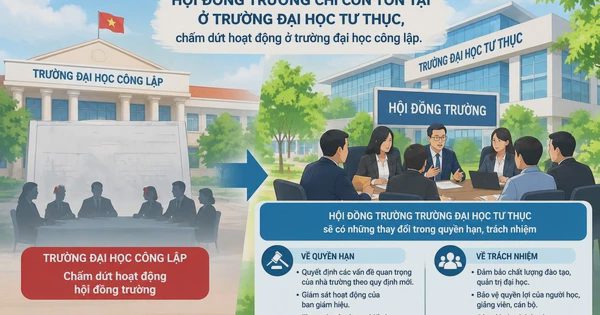 Hội đồng trường của trường ĐH tư thục có vai trò gì trong quy định mới?