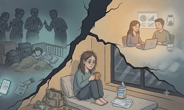 Hối hận vì sinh hai con liên tiếp khi tài chính eo hẹp