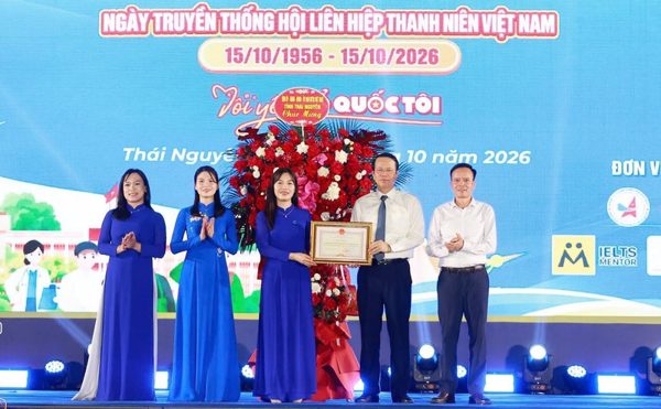 Hội LHTN tỉnh Thái Nguyên: Tuyên dương 70 cán bộ Hội tiêu biểu