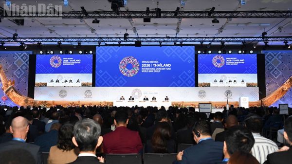 Hội nghị IMF-WBG định hướng hợp tác quốc tế thúc đẩy tăng trưởng bền vững