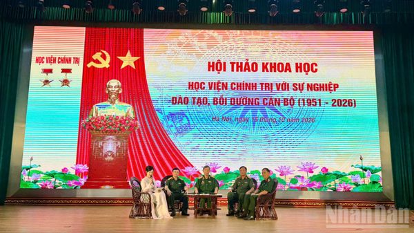 Hội thảo khoa học “Học viện Chính trị với sự nghiệp đào tạo, bồi dưỡng cán bộ (1951-2026)”