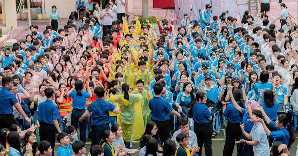 Hội trại trường THPT, nơi học sinh lớp 9 chuẩn bị cho 'hành trình vào lớp 10'