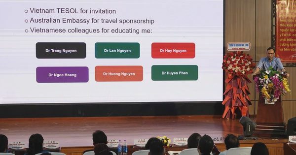 Hơn 1.000 chuyên gia bàn cách đưa tiếng Anh thành ngôn ngữ thứ hai thực chất