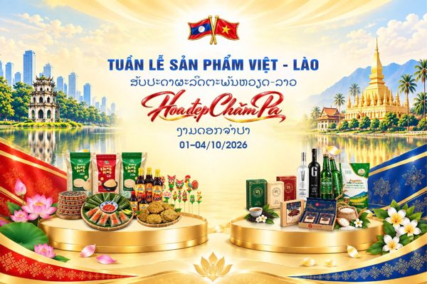 Hơn 100 sản phẩm Việt - Lào hội tụ tại Hà Nội