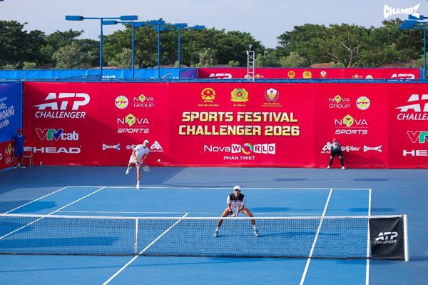 Hơn 100 tay vợt hàng đầu dự ATP Challenger 50 Phan Thiet