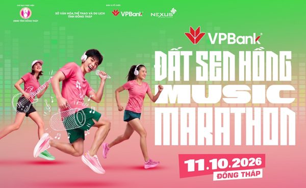 Hơn 15.500 runner tham gia VPBank Đất Sen Hồng Music Marathon 2026