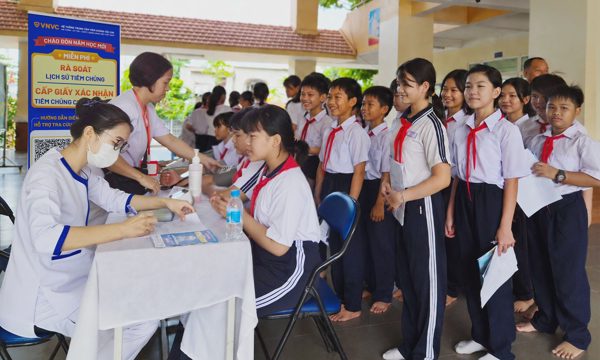 Hơn 200.000 học sinh được rà soát tiêm chủng trước năm học
