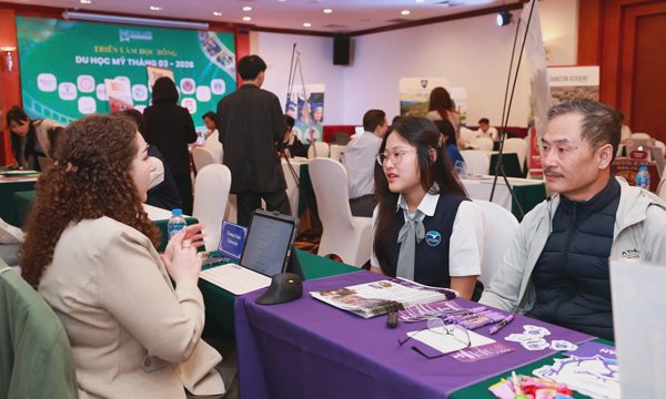 Hơn 30 trường học của Mỹ tham gia triển lãm học bổng tại Việt Nam