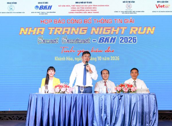 Hơn 4.000 vận động viên dự kiến tham gia giải chạy đêm tại Nha Trang