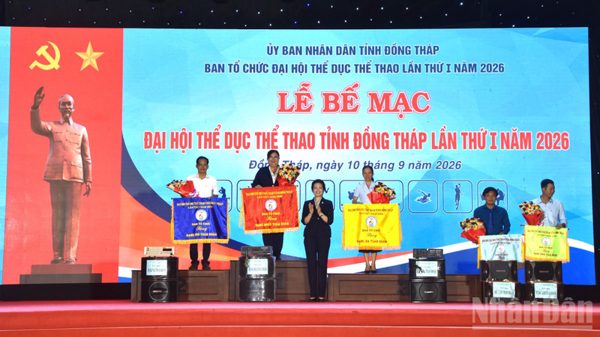 Hơn 4.300 vận động viên tham gia Đại hội Thể dục thể thao tỉnh Đồng Tháp lần thứ 1