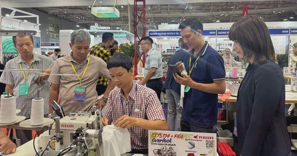 Hơn 400 thương hiệu quốc tế triển lãm công nghệ dệt may, da giày tại TP.HCM