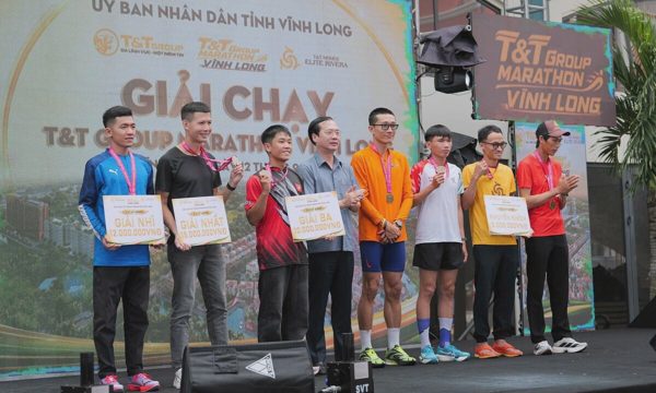 Hơn 5.000 runner tranh tài tại T&T Group Marathon Vĩnh Long