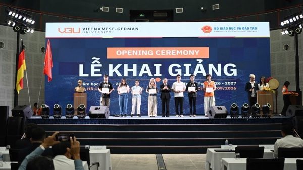 Hơn 50% tân sinh viên Trường đại học Việt Đức được nhận học bổng