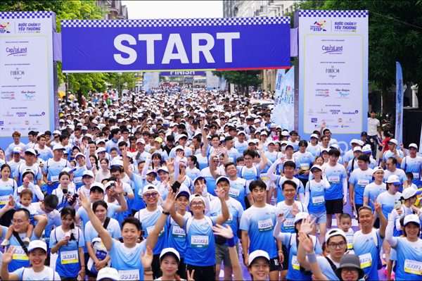 Hơn 8.500 người sánh bước cùng CapitaLand hỗ trợ trẻ em và thanh thiếu niên yếu thế tại Việt Nam