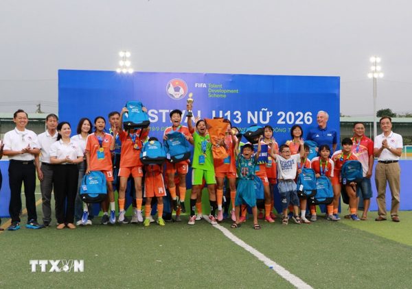 Hồng Ngự Đồng Tháp vô địch Festival Bóng đá nữ U13