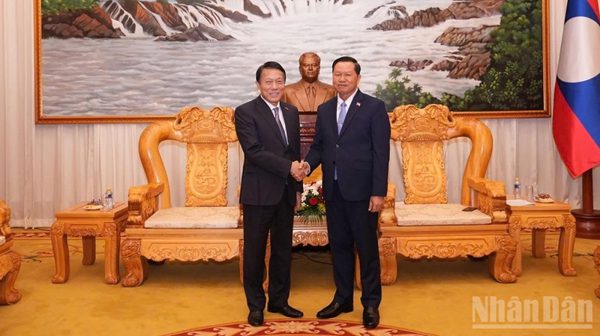 Hợp tác an ninh tiếp tục là trụ cột quan trọng trong quan hệ Việt Nam-Lào