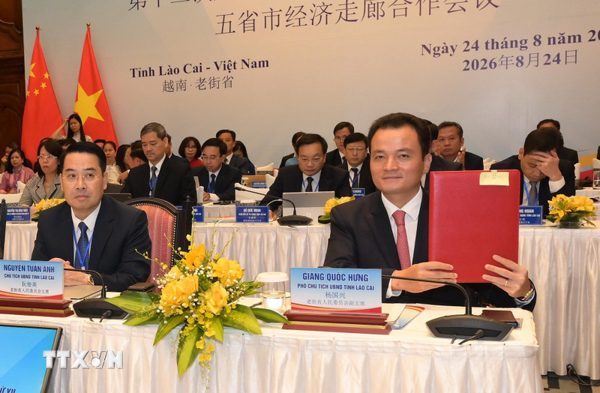Hợp tác hành lang kinh tế giữa 5 tỉnh, thành phố của Việt Nam và Trung Quốc