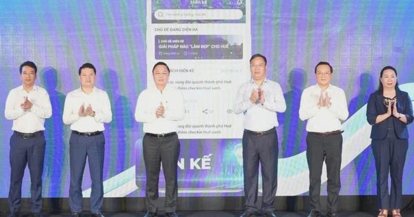 Huế công bố 3 nền tảng số từ lời hứa của Chủ tịch Lê Trí Thanh