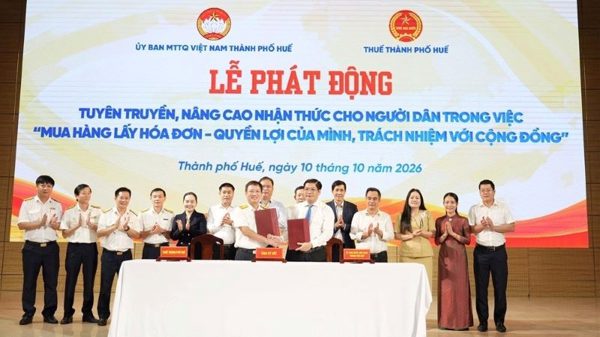 Huế vận động mua hàng lấy hóa đơn, tăng cường chống thất thu ngân sách