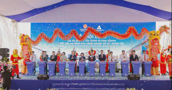 Hưng Yên: Khởi công khu công nghiệp 199ha, tổng vốn đầu tư 2.842 tỷ đồng
