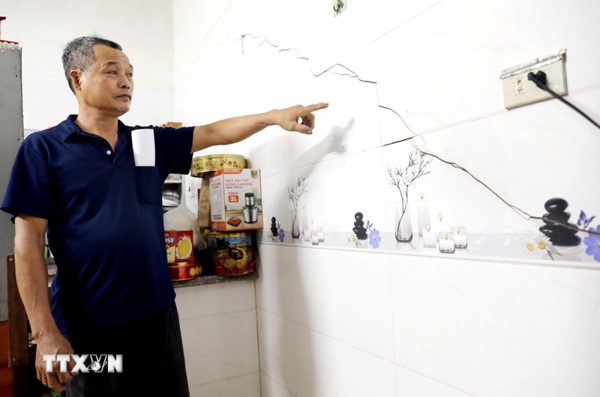 Hưng Yên: Làm rõ nguyên nhân gây nứt nhiều nhà dân ở Thái Thụy