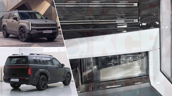 Hyundai Santa Fe 2027 lộ chi tiết thiết kế mới