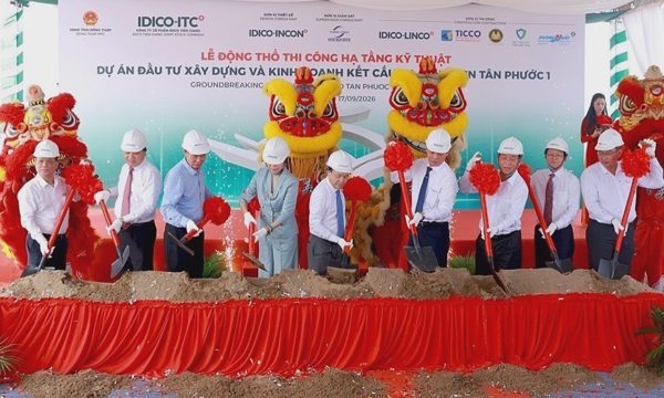 IDICO động thổ khu công nghiệp 470 ha tại Đồng Tháp
